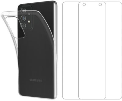 Pack ESSENTIELB Samsung A53 Coque + Verre trempé x2