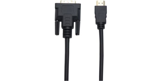 Câble HDMI / DVI ESSENTIELB 1M80 HDMI-DVI Male/Male