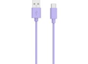 Câble USB C ESSENTIELB USB-C vers USB 1m Very Purple
