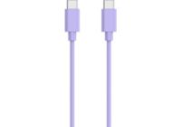 Câble USB C ESSENTIELB USB-C vers USB-C 1m Very Purple