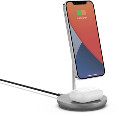 Chargeur induction ADEQWAT stand compatible MagSafe 2 en 1 | Boulanger