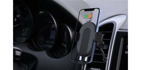 Support smartphone ESSENTIELB Voiture Chargeur à induction 3 en 1