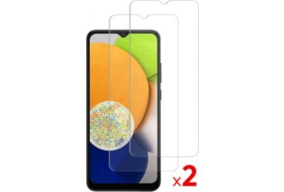 Pack ESSENTIELB Samsung A03 Coque + Verre trempé x2