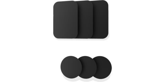 Support smartphone ESSENTIELB Aimants ronds + rectangles x6