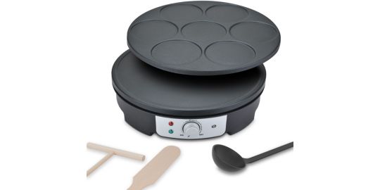 Crêpière ESSENTIELB ECPM4 2 en 1 grande crepe et mini crepes