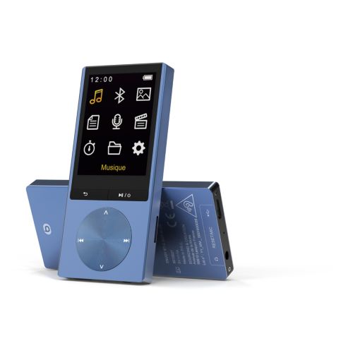 Lecteur MP3 étanche 8GB Portable sans écran Mini lecteur Mp3 FM