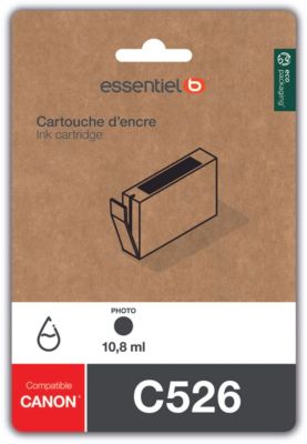 Cartouche d'encre ESSENTIELB C526 Noir photo