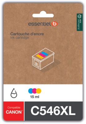 Cartouche d'encre ESSENTIELB C546 XL 3 couleurs