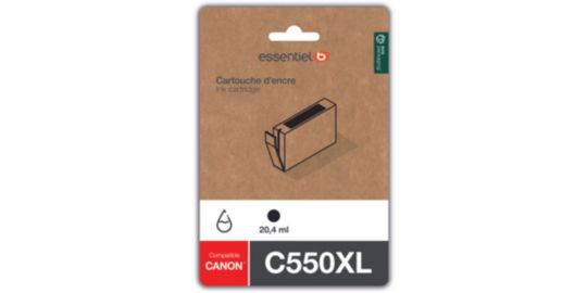 Cartouche d'encre ESSENTIELB C550 XL NOIR