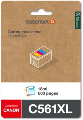 Cartouche d'encre ESSENTIELB C561 XL 3 couleurs