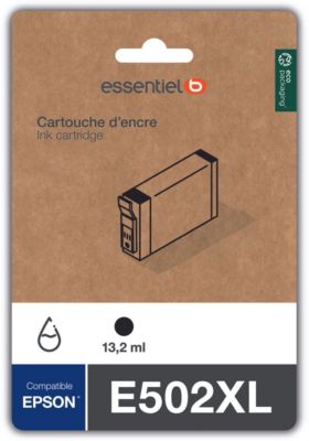 EPSON Cartouche d'encre 502 Noir - Jumelles (C13T02V14010)