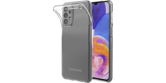 Coque ESSENTIELB Samsung A23 5G souple transparent