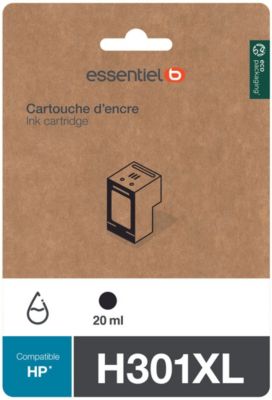 Cartouche D'Encre Essentielb H301 Xl Noir