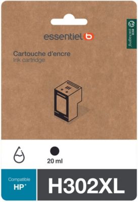 Cartouche d'encre ESSENTIELB H302 XL Noir