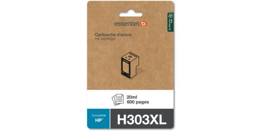 Cartouche d'encre ESSENTIELB H303 XL Noir