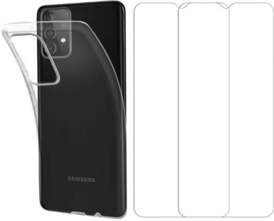 Pack ESSENTIELB Samsung A23 5G Coque + Verre trempé x2