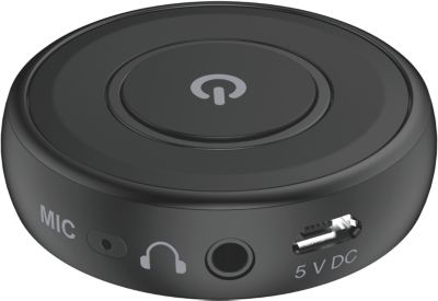 Logitech Récepteur audio Bluetooth Diffusion sans fil - 3,5 mm - 20 m -  Noir - Secteur - 50,8 mm - 57,1 mm