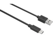 Câble USB C ESSENTIELB vers USB noir 1M