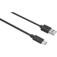 Câble USB C ESSENTIELB vers USB noir 1M