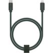 Câble Lightning ADEQWAT vers USB-C 2m Dark Green certifie Apple