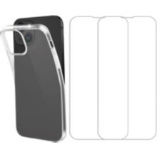 Pack ESSENTIELB Coque iPhone 14 + Verre trempé