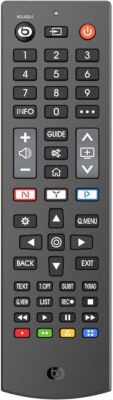 Télécommande ESSENTIELB de remplacement pour TV LG