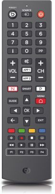 Télécommande ESSENTIELB de remplacement pour TV EssentielB Listo