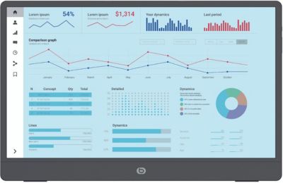 Ecran pc portable ESSENTIELB PIXEL MOBILE Portable 16 VA