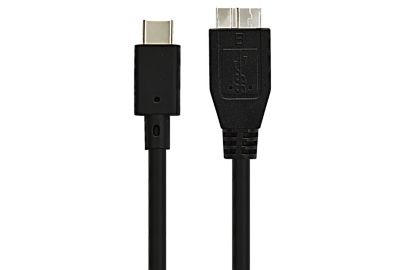 Câble USB C ESSENTIELB USB-C vers Micro USB 3.0 - 1M NOIR