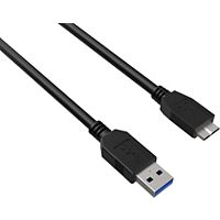 Câble micro USB ESSENTIELB vers Micro USB 3.0 - 60CM NOIR