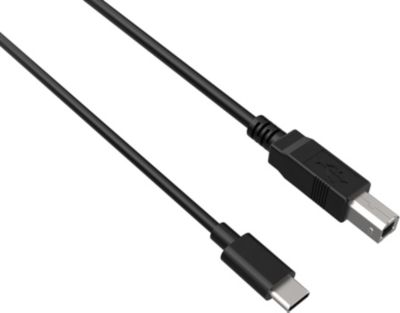 Câble ESSENTIELB USB C vers USB-B - 1.8M NOIR