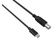 Câble USB C ESSENTIELB vers USB-B - 1.8M NOIR