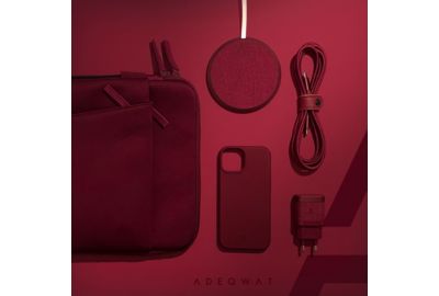 Câble Lightning ADEQWAT Lghtn vers USBC 2m Dark Red certif Apple