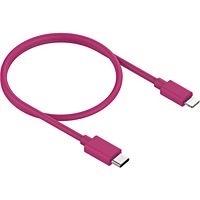 Câble Lightning ESSENTIELB vers USB-C 1m magenta certifié Apple