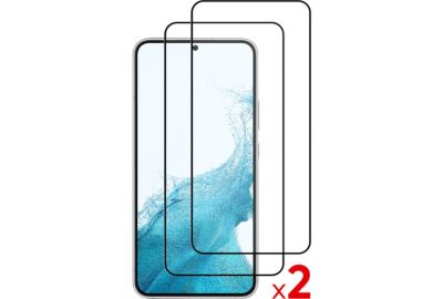 Pack ESSENTIELB Samsung S23 Coque souple+verre trempe X2