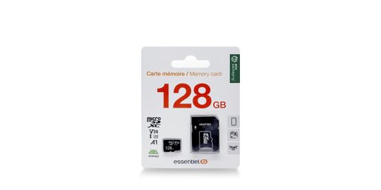 Carte Micro SD ESSENTIELB 128Go Micro SDXC