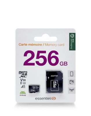 Carte Mémoire Haute Vitesse 256 Go Micro Sd Card Pour Switch, Smartphone,  Appareil Photo, Tablette Et Drone, Magasinez Sur Temu Et Commencez À  Économiser