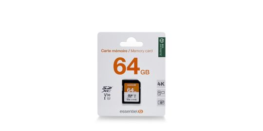Carte SD ESSENTIELB 64Go SDXC
