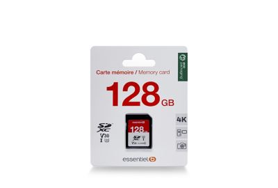 Carte SD ESSENTIELB 128Go SDXC