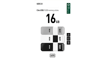 Clé USB LISTO Tripack x 3 16Go