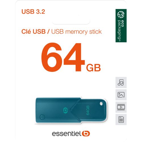 SanDisk Ultra Eco 64 Go clé USB 3.2 avec Vitesse…