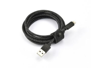 Câble Lightning ADEQWAT vers USB 2m noir certifié Apple