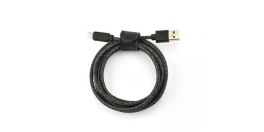 Câble Lightning ADEQWAT vers USB 2m noir certifié Apple