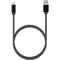 Câble Lightning ADEQWAT vers USB 3m noir certifié Apple