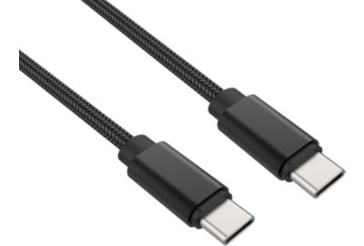 Câble USB C ADEQWAT vers USB-C noir 2m