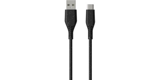 Câble USB C ADEQWAT vers USB noir 2m eco design
