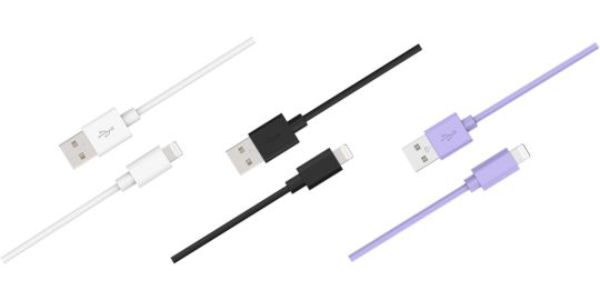 Câble Lightning ESSENTIELB pack de 3 cables 1m blanc