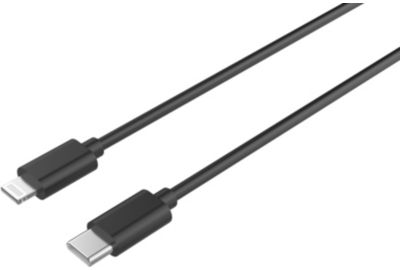 Câble Lightning ESSENTIELB vers USB-C 1m noir certifié Apple
