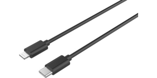 Câble Lightning ESSENTIELB vers USB-C 1m noir certifié Apple
