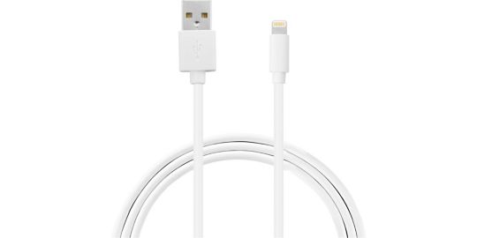 Câble Lightning ESSENTIELB vers USB 2m blanc certifié Apple